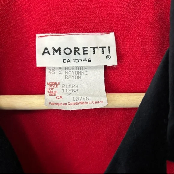 Vintage Amoretti Long Blazer & Pant Set Size 7 - Picture 11 of 14